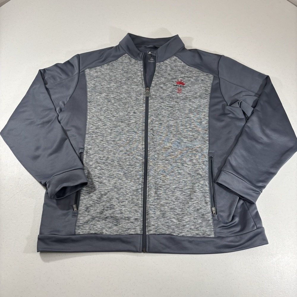 Adidas Puremotion Men's Golf Full Zip Jacket Budweiser Select 55 Beer Logo XL